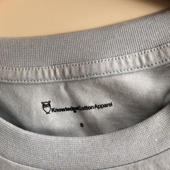 NWT Knowledge Cotton Apparel Men’s graphic shirt - Picture 4 of 5